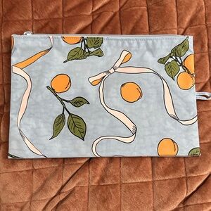 BAGGU Blue and Orange Cosmetic Bag